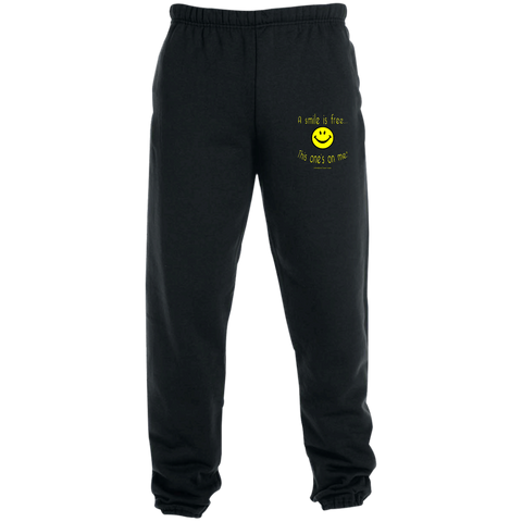 4850MP Sweatpants with Pockets Yellow Smile