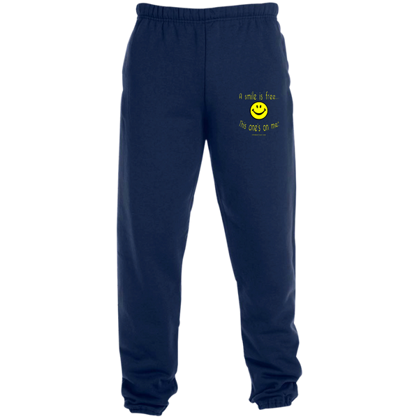 4850MP Sweatpants with Pockets Yellow Smile