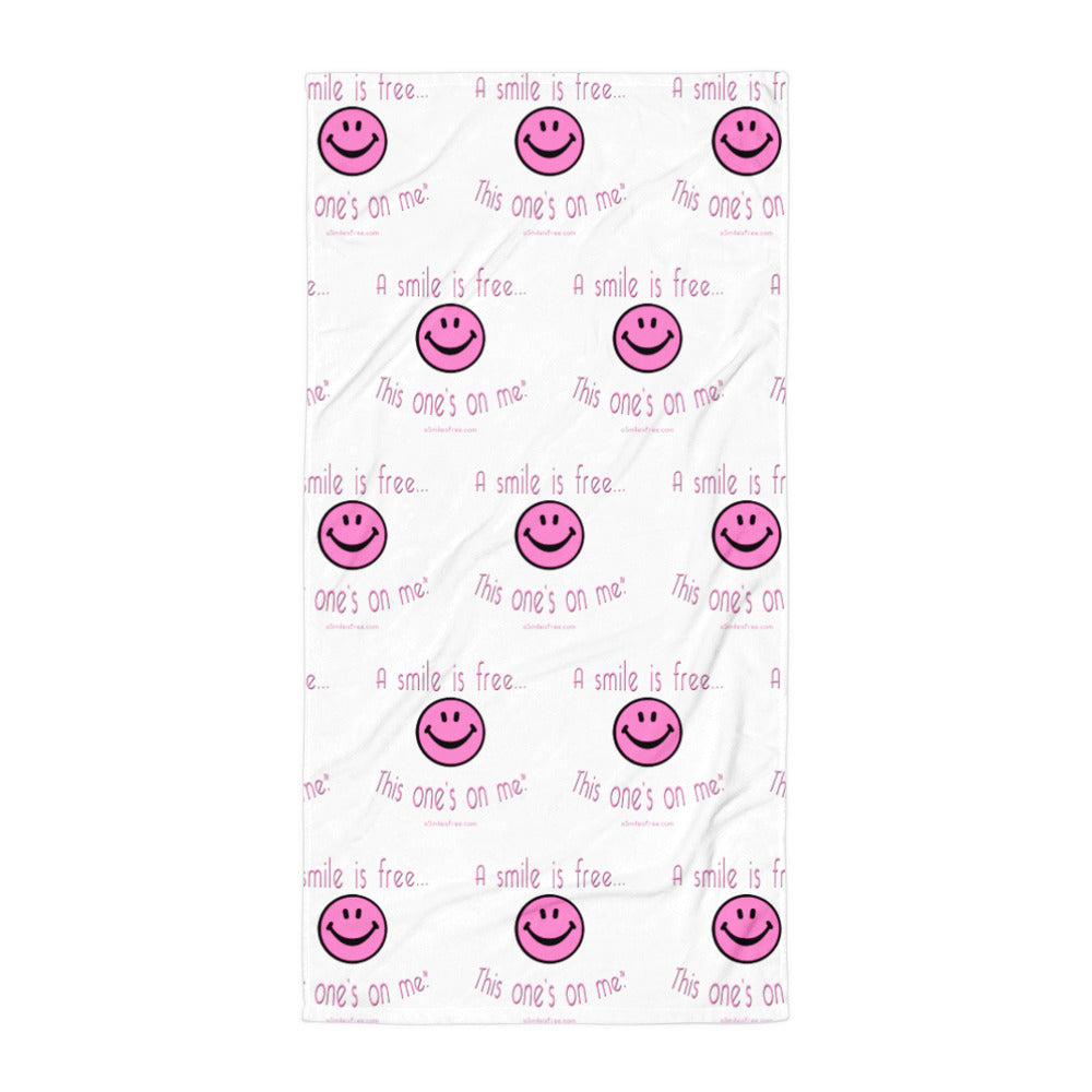 Towel Pink Smile